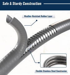 CALPOSE cross-section showing stainless inner layer for rust protection