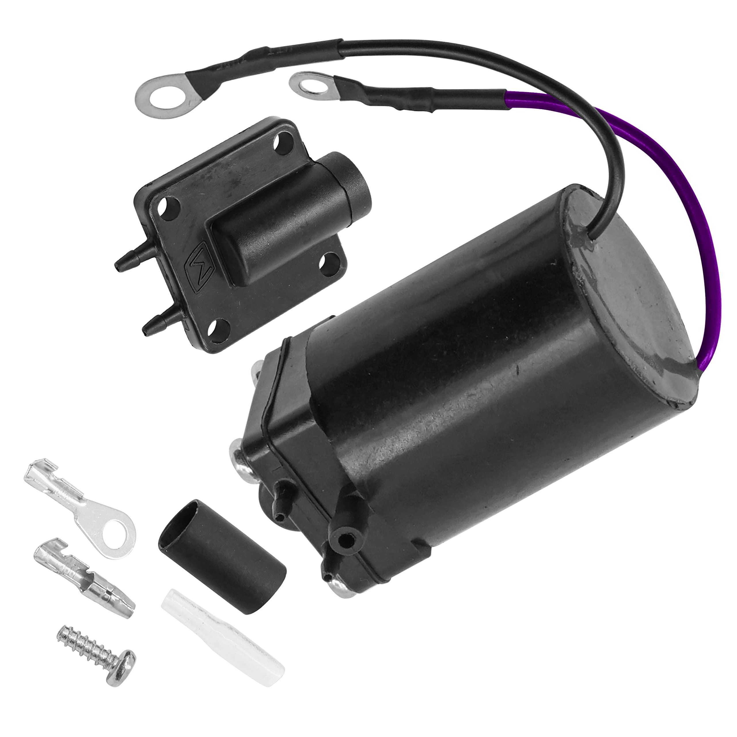 Caltric installed on outboard for restored priming performance