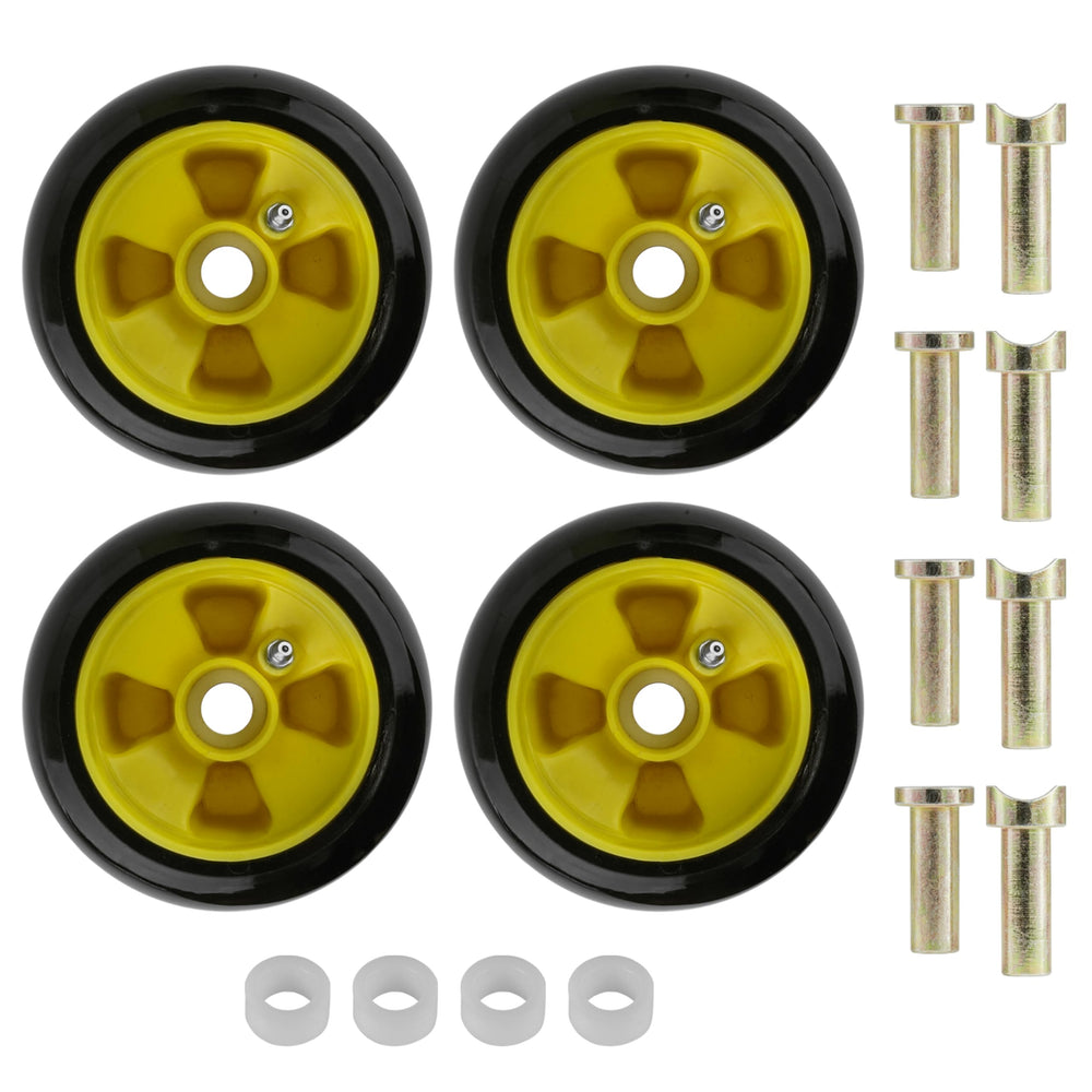 Caltric packaged 4-pack box ready to replace all deck wheels