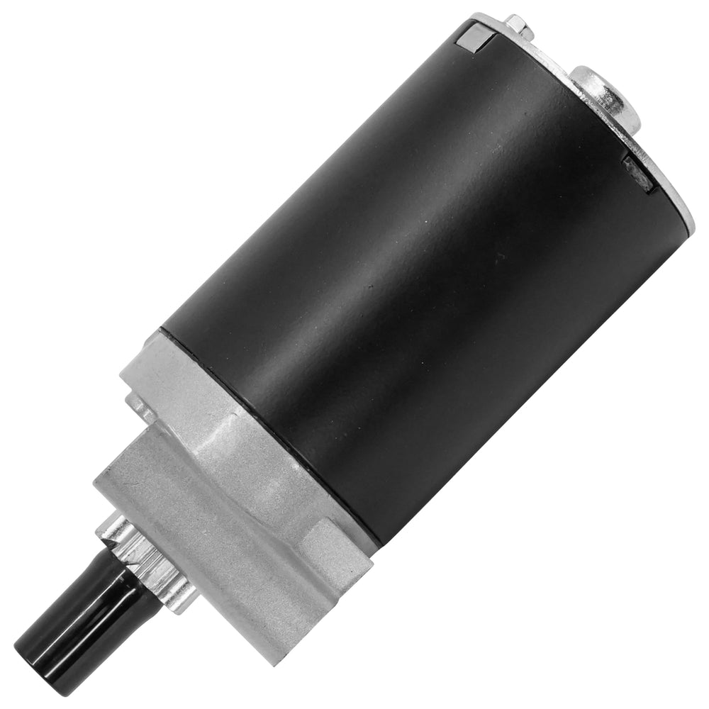 Caltric starter beside ruler to show dimensions and scale for correct replacement