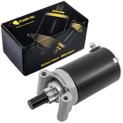 Caltric starter front view showing housing and bolt pattern for accurate fit