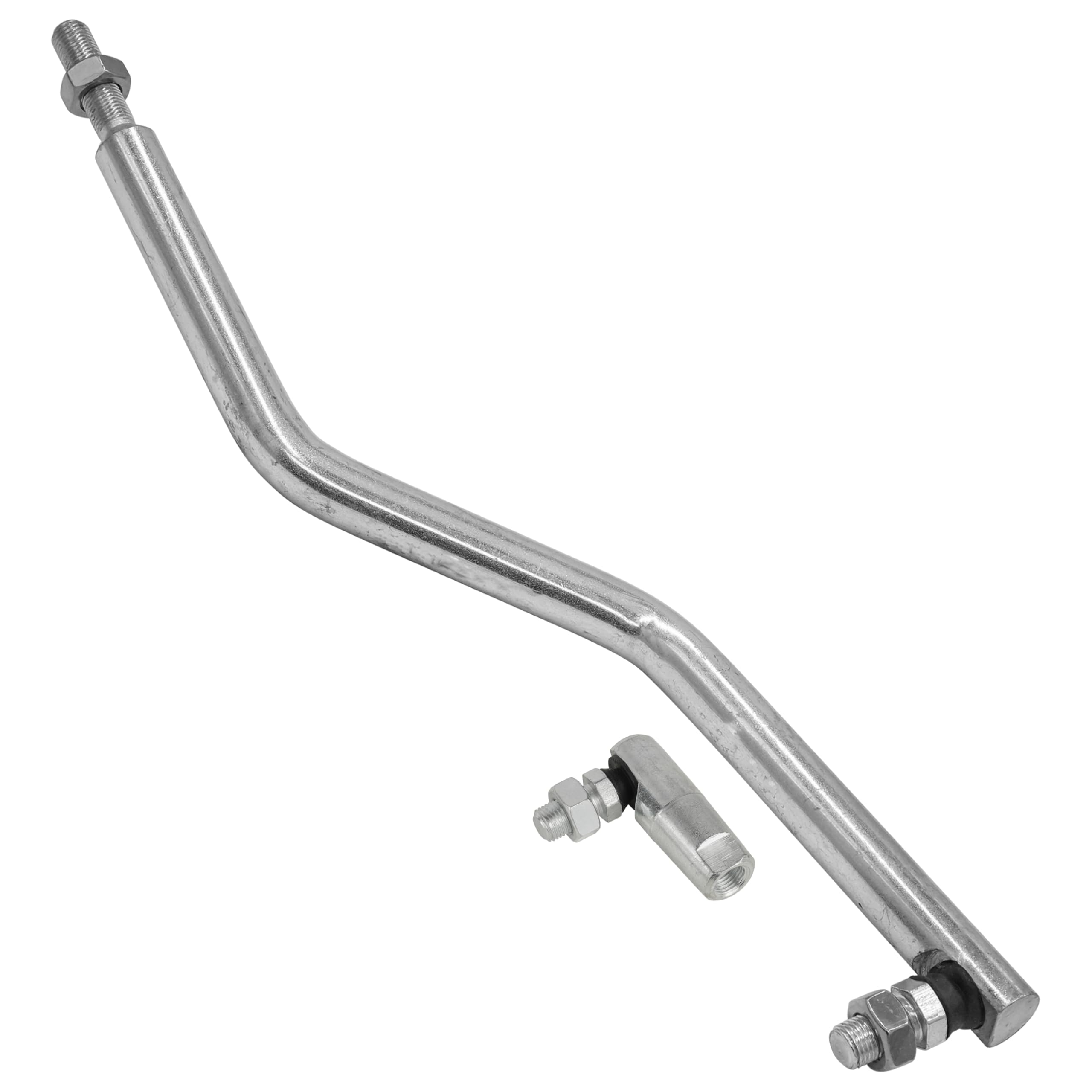 Caltric steering drag link front view showing robust construction and improved steering control