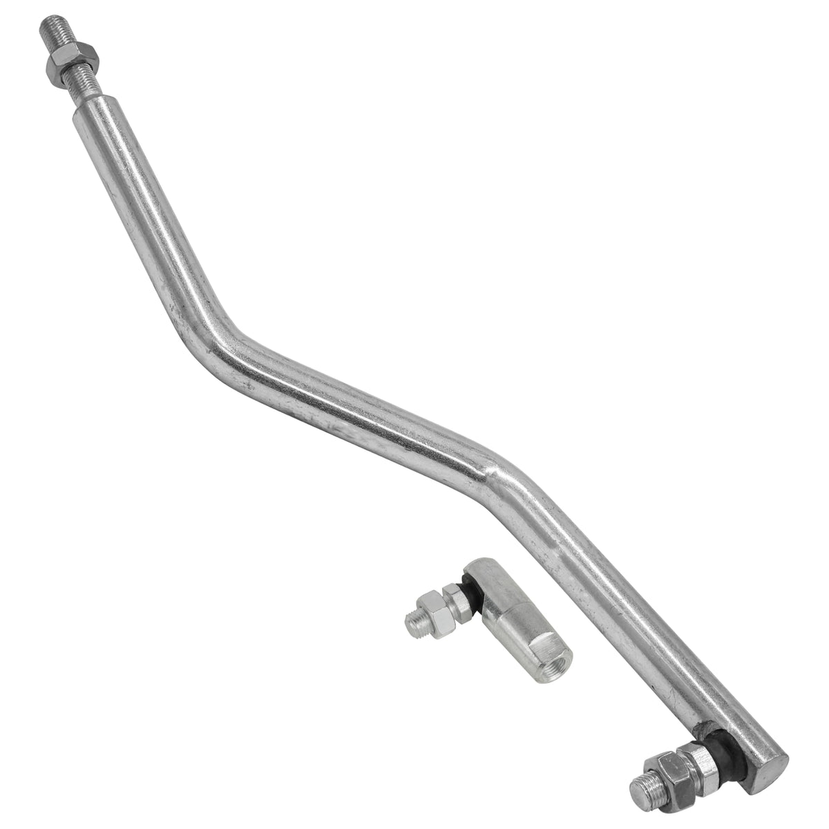 Caltric steering drag link front view showing robust construction and improved steering control