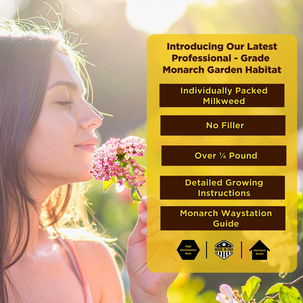 CAMAS POLLINATOR SUPPLY CO. seed packets with free e-book and planting guide