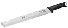 Camillus machete front profile highlighting titanium-bonded blade durability