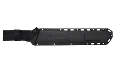Camillus saw-back spine detail highlighting saw teeth for cutting vines and saplings