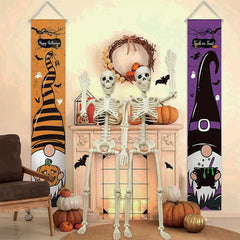 CAMIRUS skeletons staged on porch creating spooky ambiance benefit