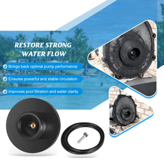 Camoo impeller installed in pump demonstrating easy DIY fit