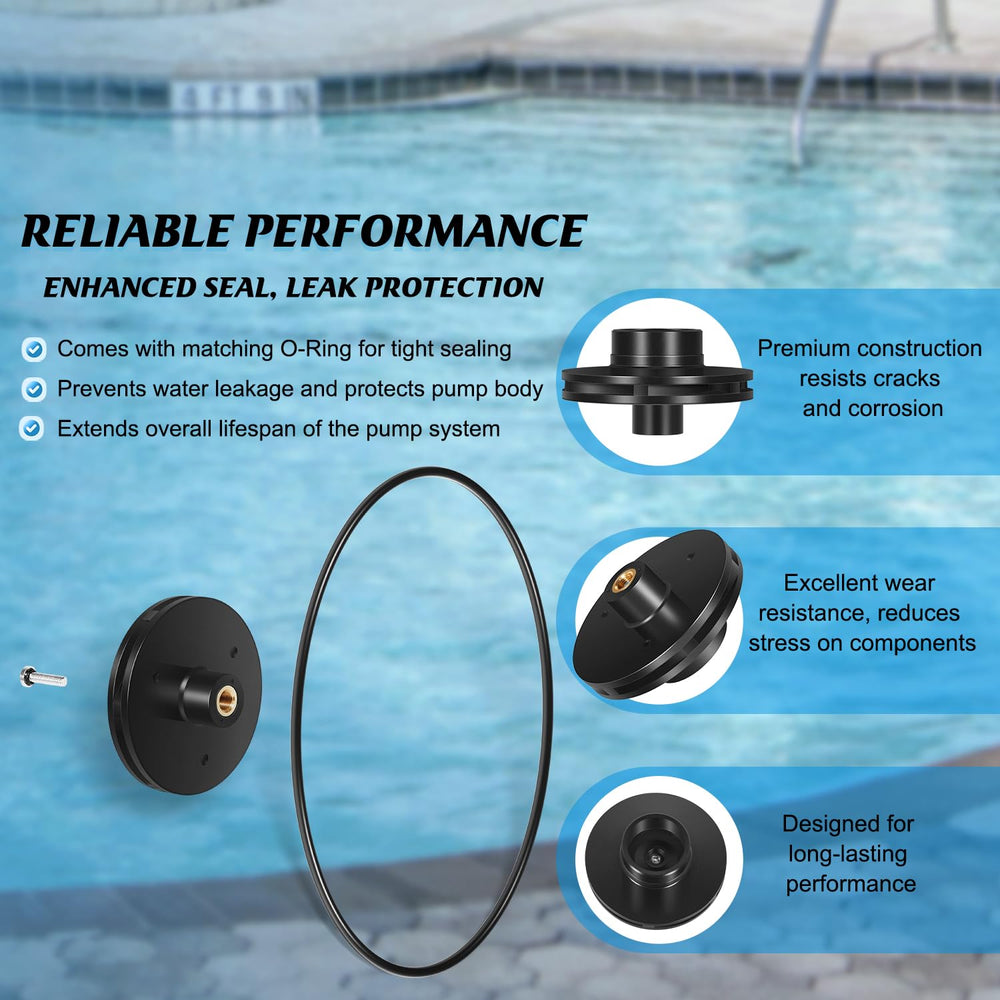 Camoo impeller material texture emphasizing corrosion resistance