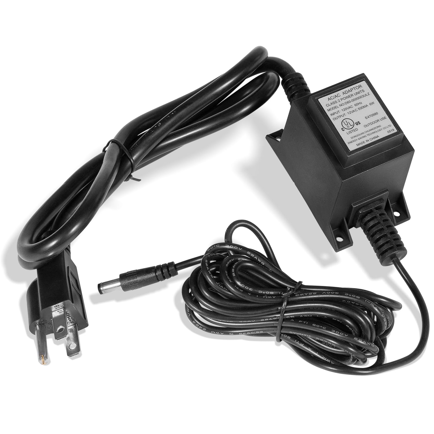 Camoo transformer front view showing compact housing and reliable power