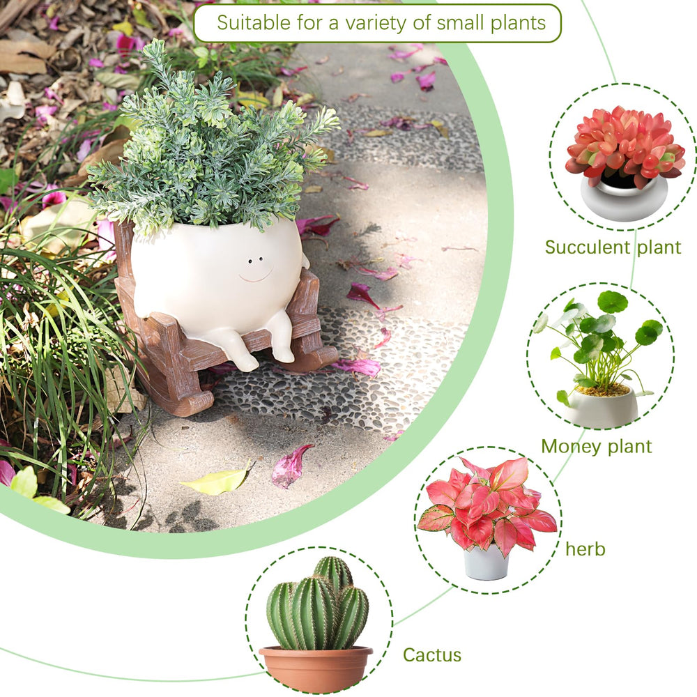 Camotank planter beside handrail for scale, shows large usable capacity