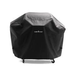 Camp Chef Woodwind Pro cover front view protects grill from weather