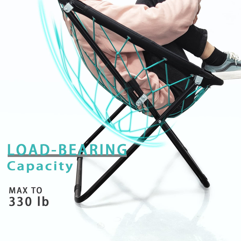 Camp Field elastic webbing detail highlighting durable supportive cords