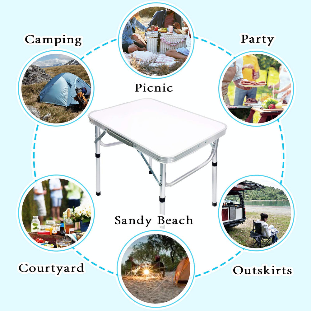 Camp Field low-height setup used for picnic seating and ground-level convenience