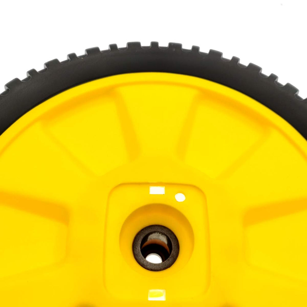 Cancanle label and markings on wheel for part-number verification benefit