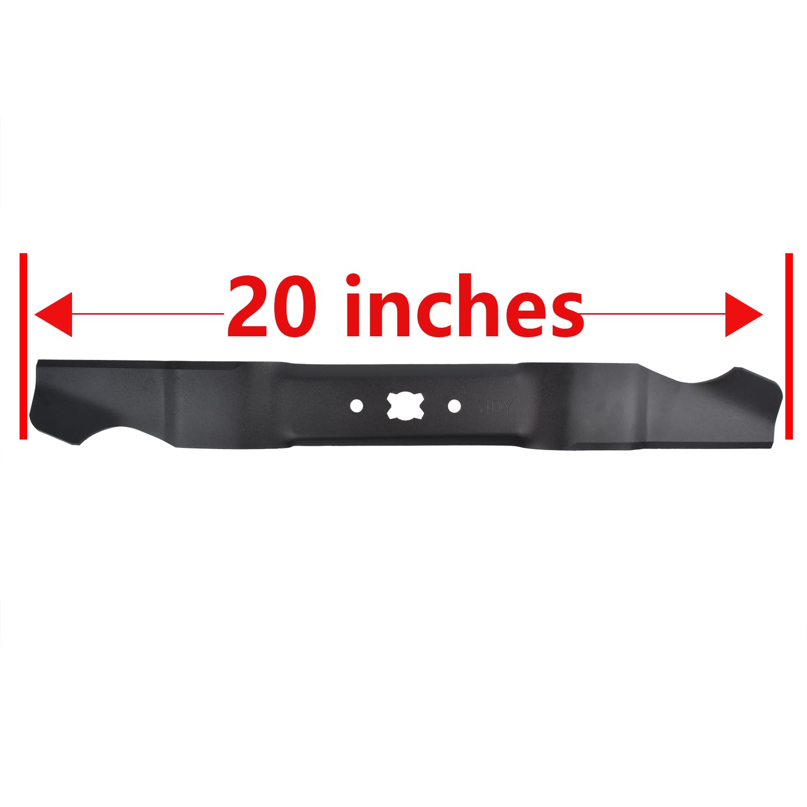 Cancanle close-up of sharp cutting edge offering cleaner cuts and mulch