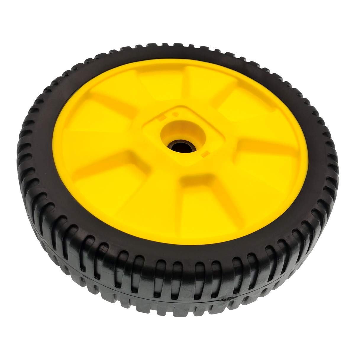 Cancanle wheel mounted on axle demonstrating easy installation benefit