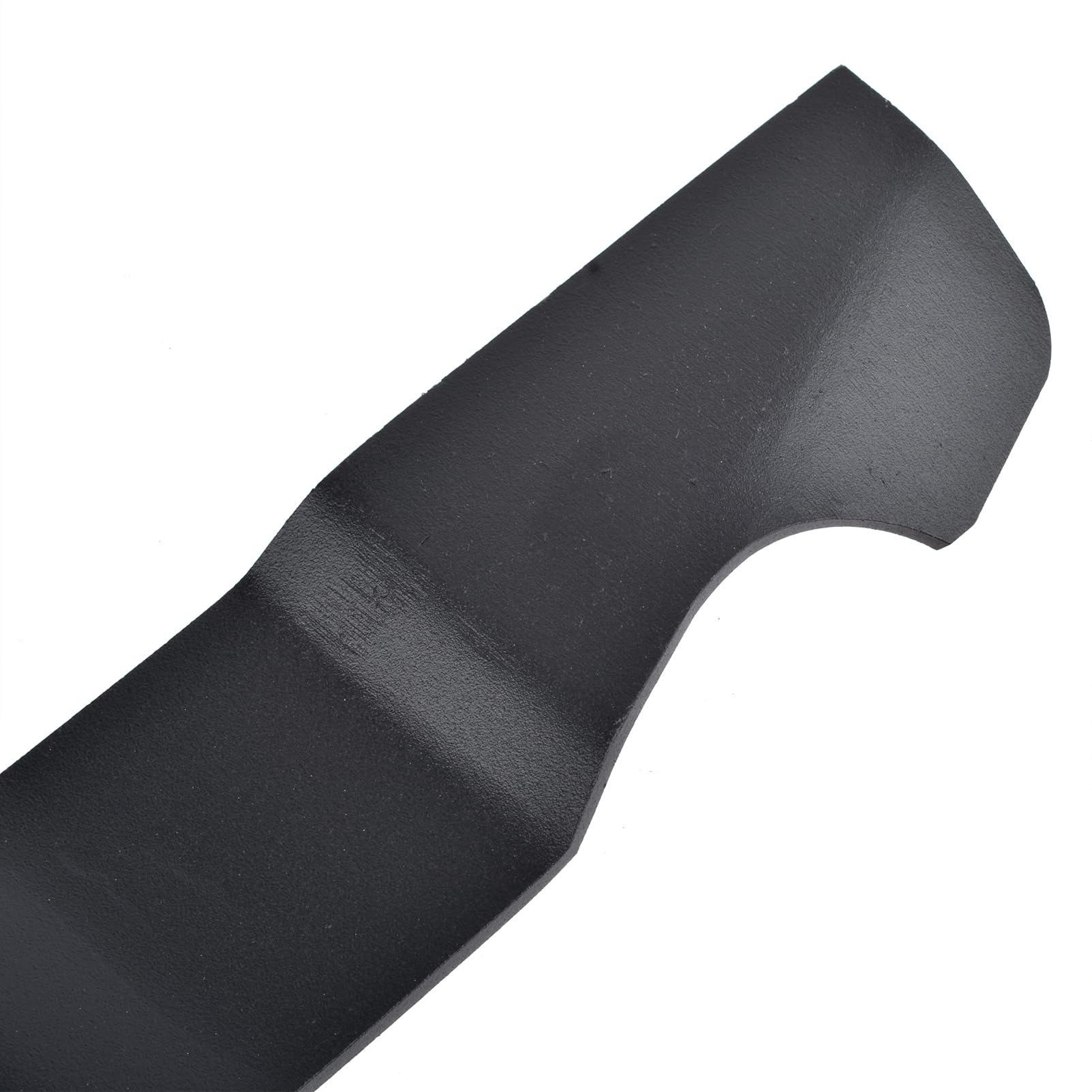 Cancanle blade next to mower in garage conveying ready-to-use convenience