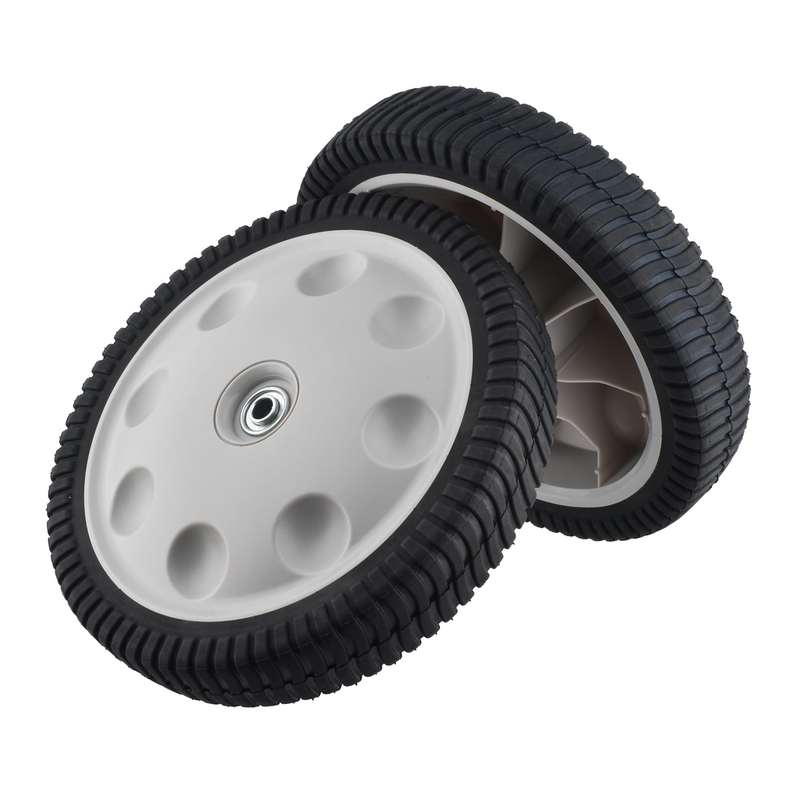 Cancanle S-wave tread close-up offers improved grip and turf care