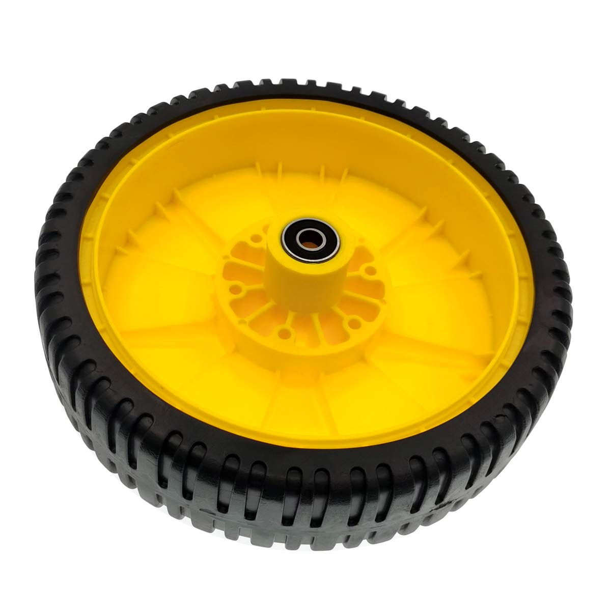 Cancanle wheel side profile displaying correct diameter and stable rolling