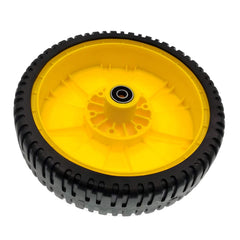 Cancanle wheel side profile displaying correct diameter and stable rolling