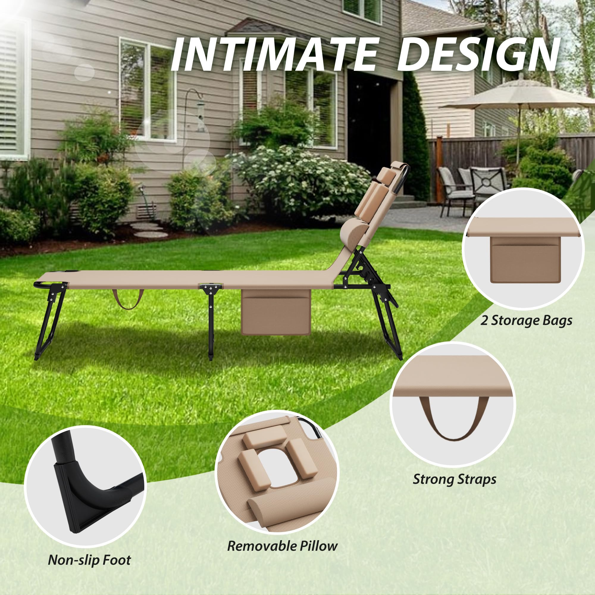 Candockway non-slip feet on decking improving stability