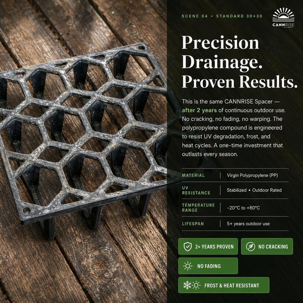 Cannrise riser beside ruler showing compact size and versatile scaling
