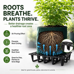 Cannrise under-pot view showing improved drainage and cleaner surfaces