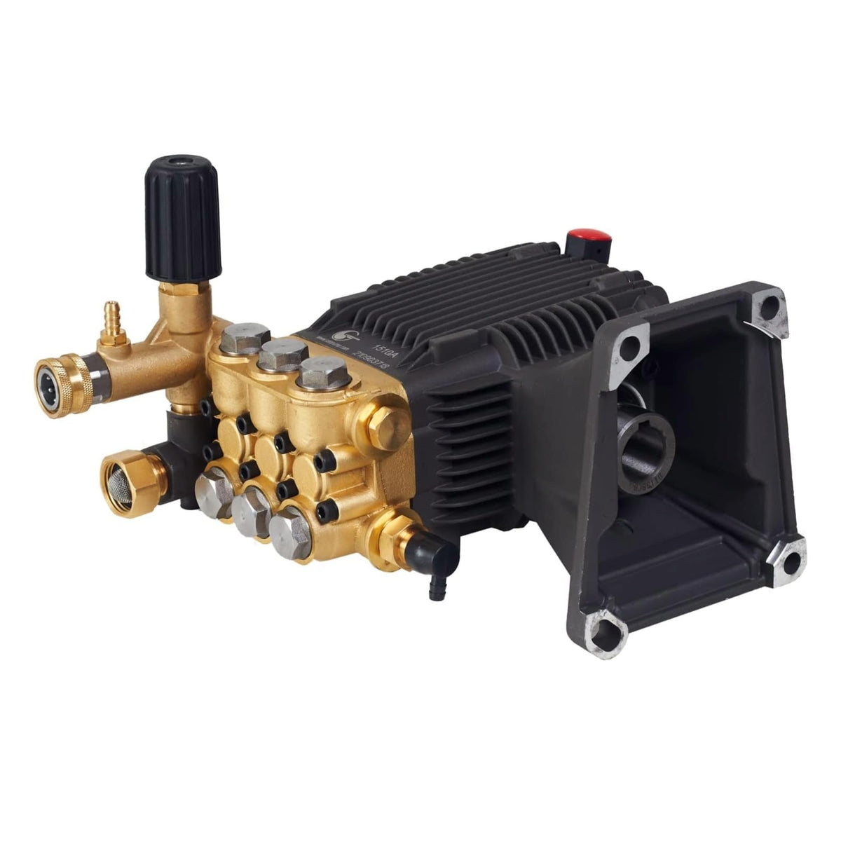 CANPUMP front view of CF 3647 G pump showing robust build and easy install benefit