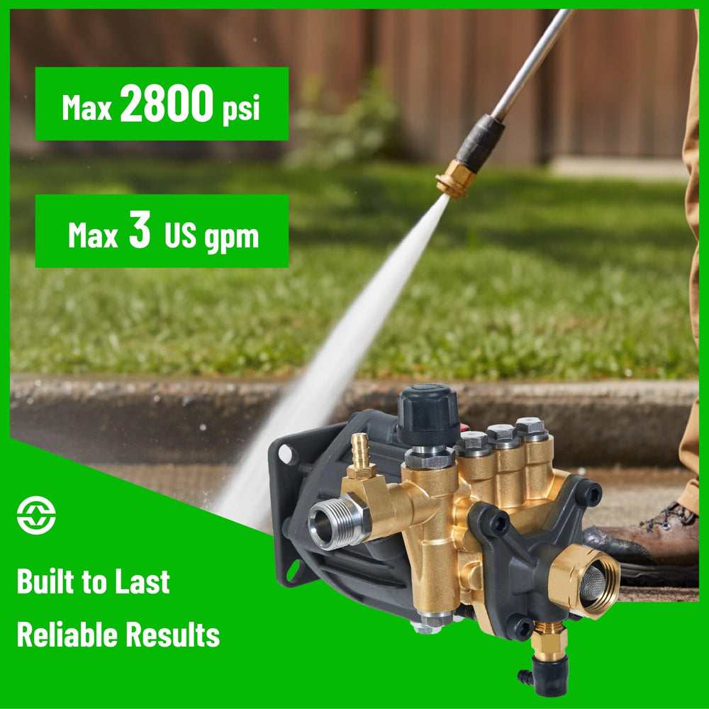 CANPUMP CH 2830 G dipstick and German packing seals for easier maintenance