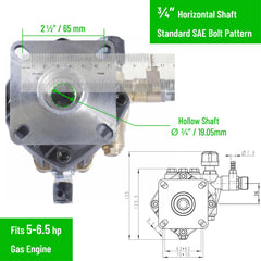 CANPUMP CH 2830 G ceramic-coated plunger detail demonstrating wear protection