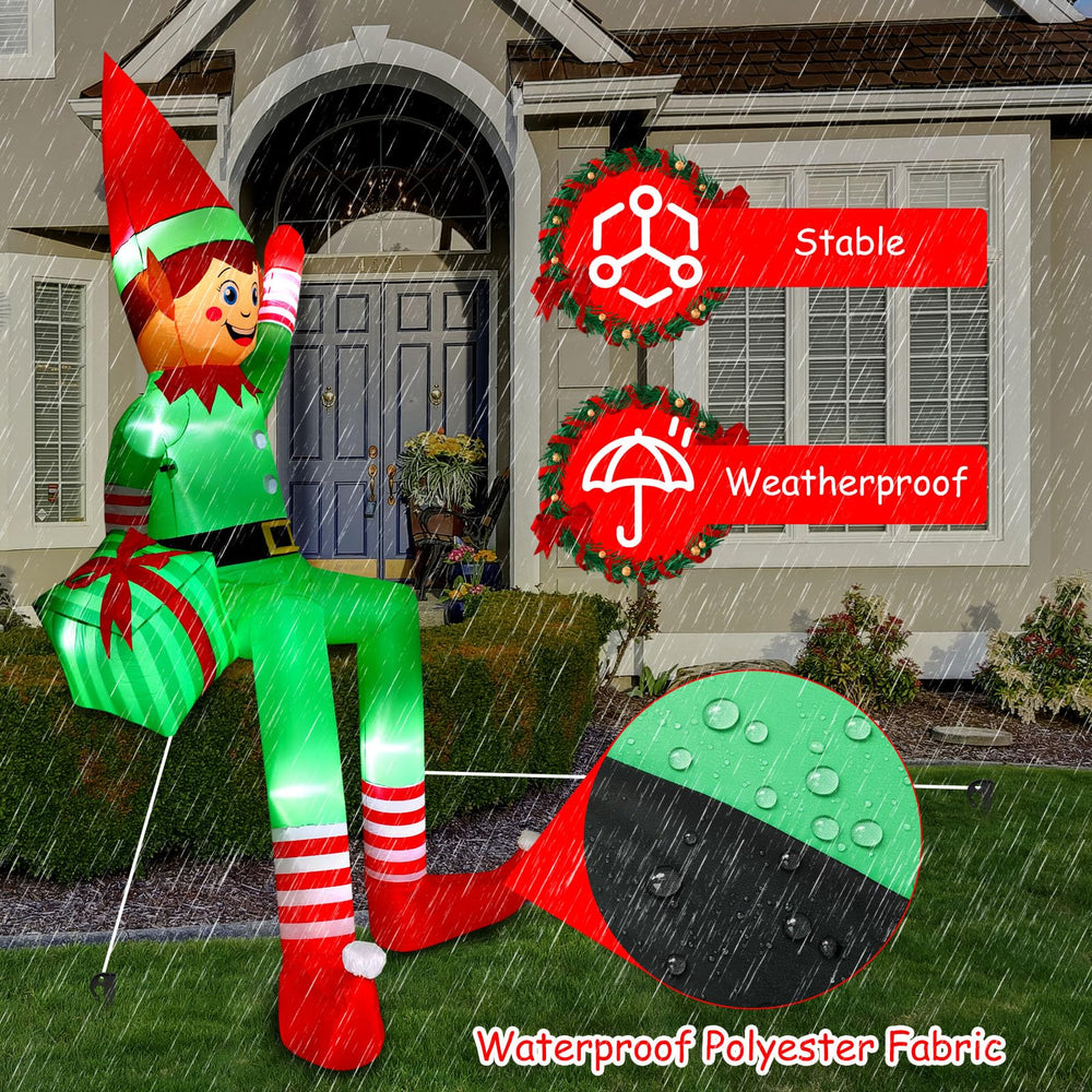 Capoda elf fabric seams detail showing weather-resistant construction
