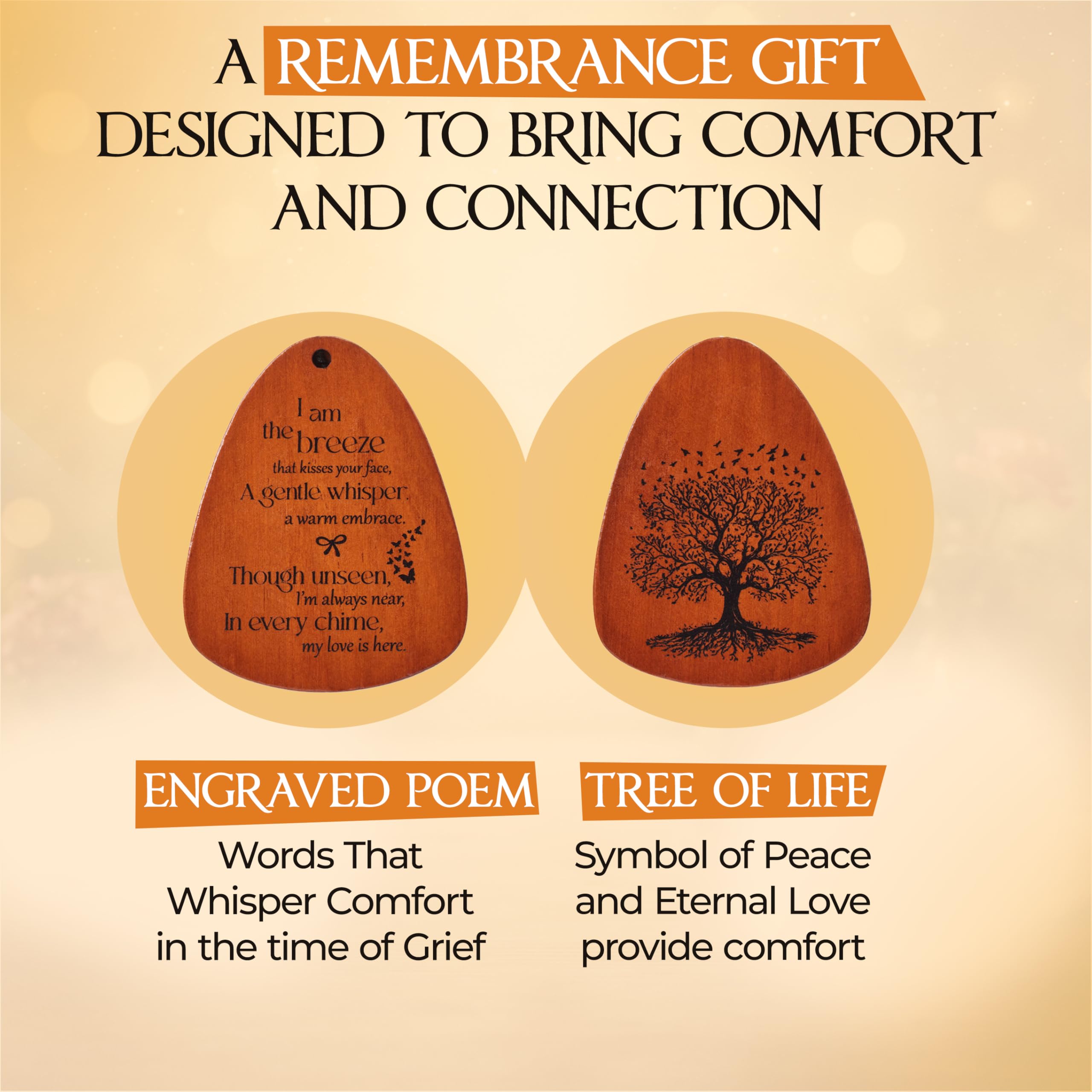 Captain Decor double-sided engraving close-up showing readable tribute