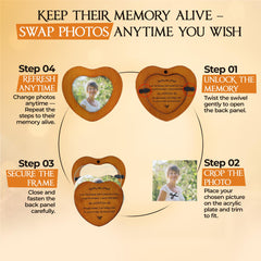 Captain Decor detailed view of double-sided engraving offering lasting sentiment