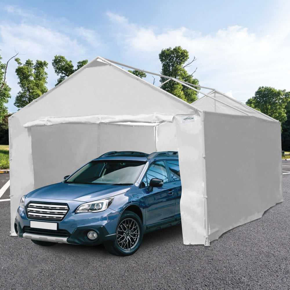 Caravan full back panel installed providing Caravan rear coverage