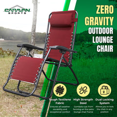 Caravan folded chair in car trunk for easy transport benefit