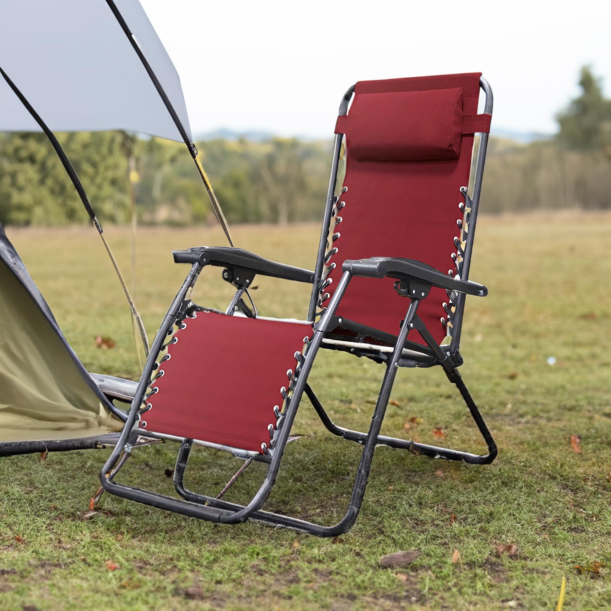 Caravan adjustable headrest detail for personalized neck support