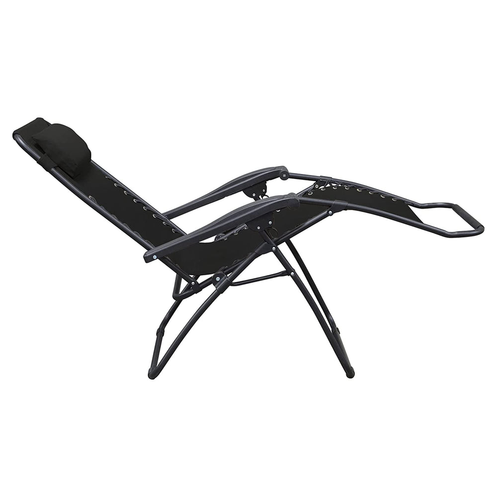 Two Caravan chairs in backyard patio setting for relaxation