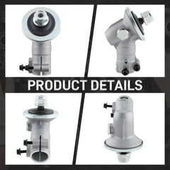CARBBIA gearhead mounted on drive shaft demonstrating correct alignment and fitment