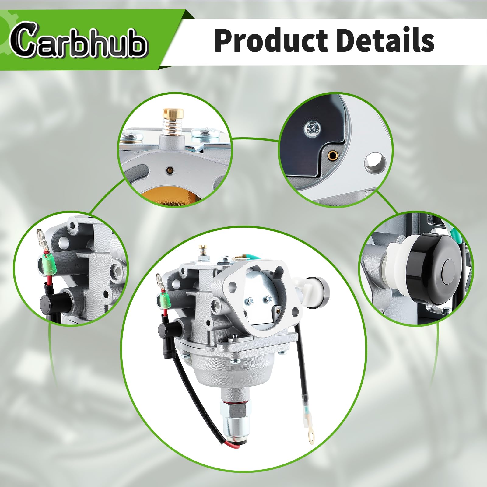 Carbhub close-up of throttle bore illustrating clean airflow for smoother idling