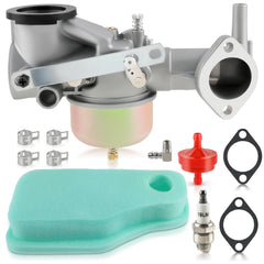 Carbhub carburetor front view showing mounting points and improved fit