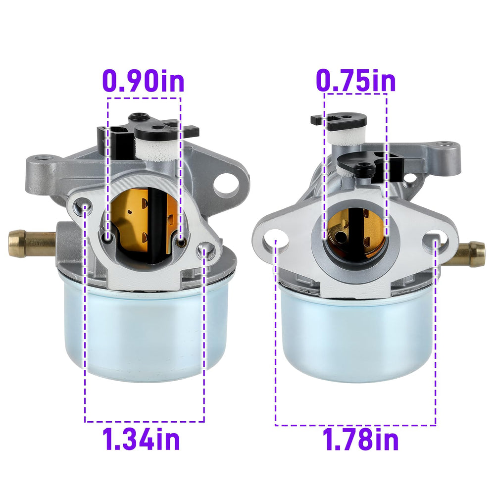 Carbhub linkage and throttle connection demonstrating easy transfer of parts