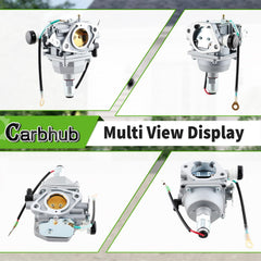 Carbhub carburetor side detail highlighting durable casting and linkage benefit