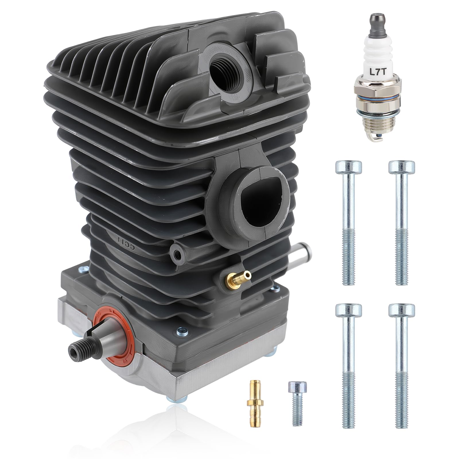 Carbhub cylinder front view showing fit and finish for reliable performance