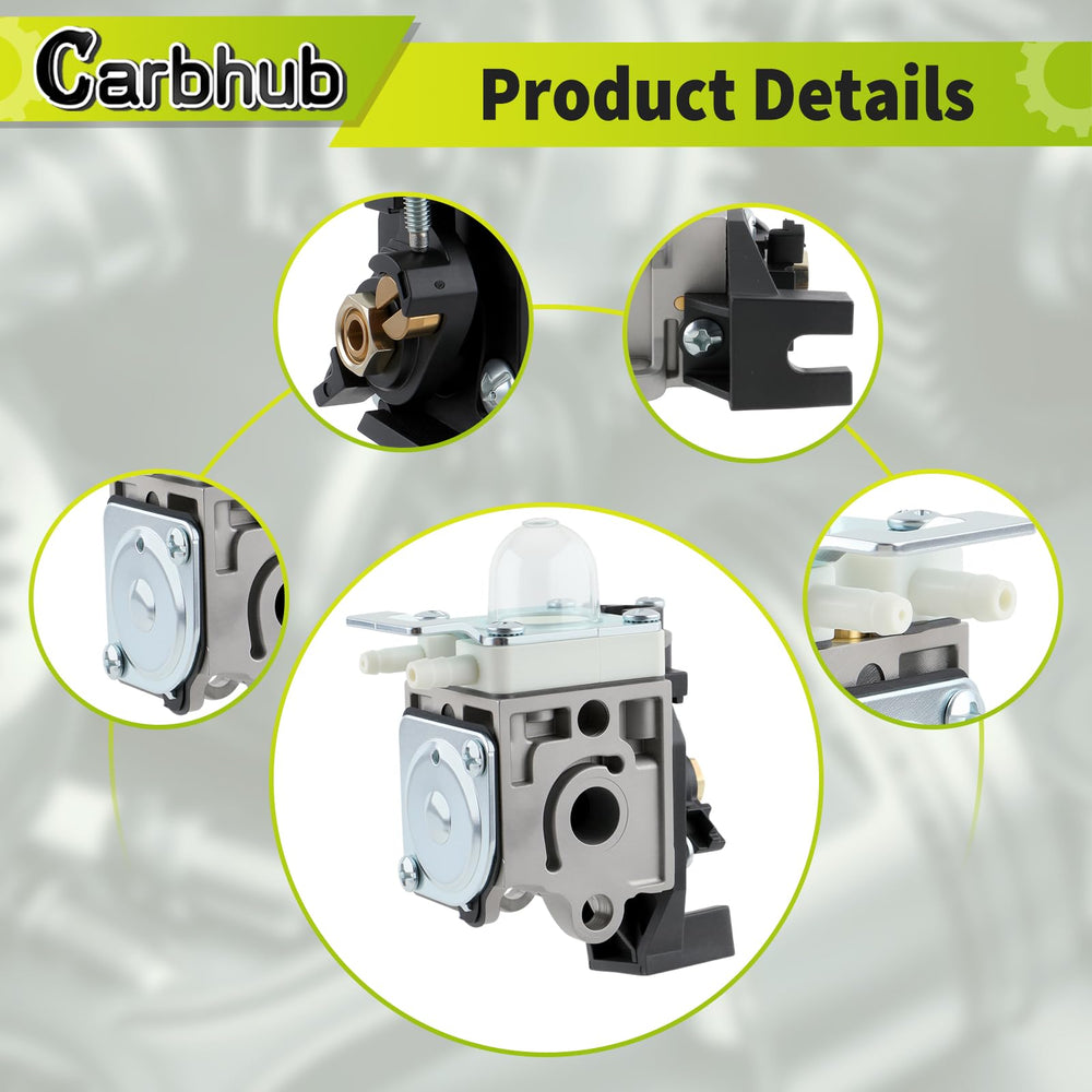 Carbhub included gaskets and accessories laid out for easier installation