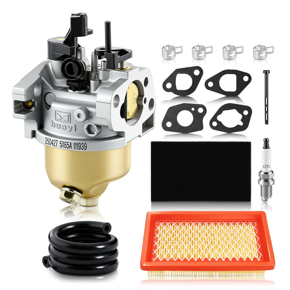 Carbhub HUAYI carburetor front view showing ports and clean finish for reliable flow