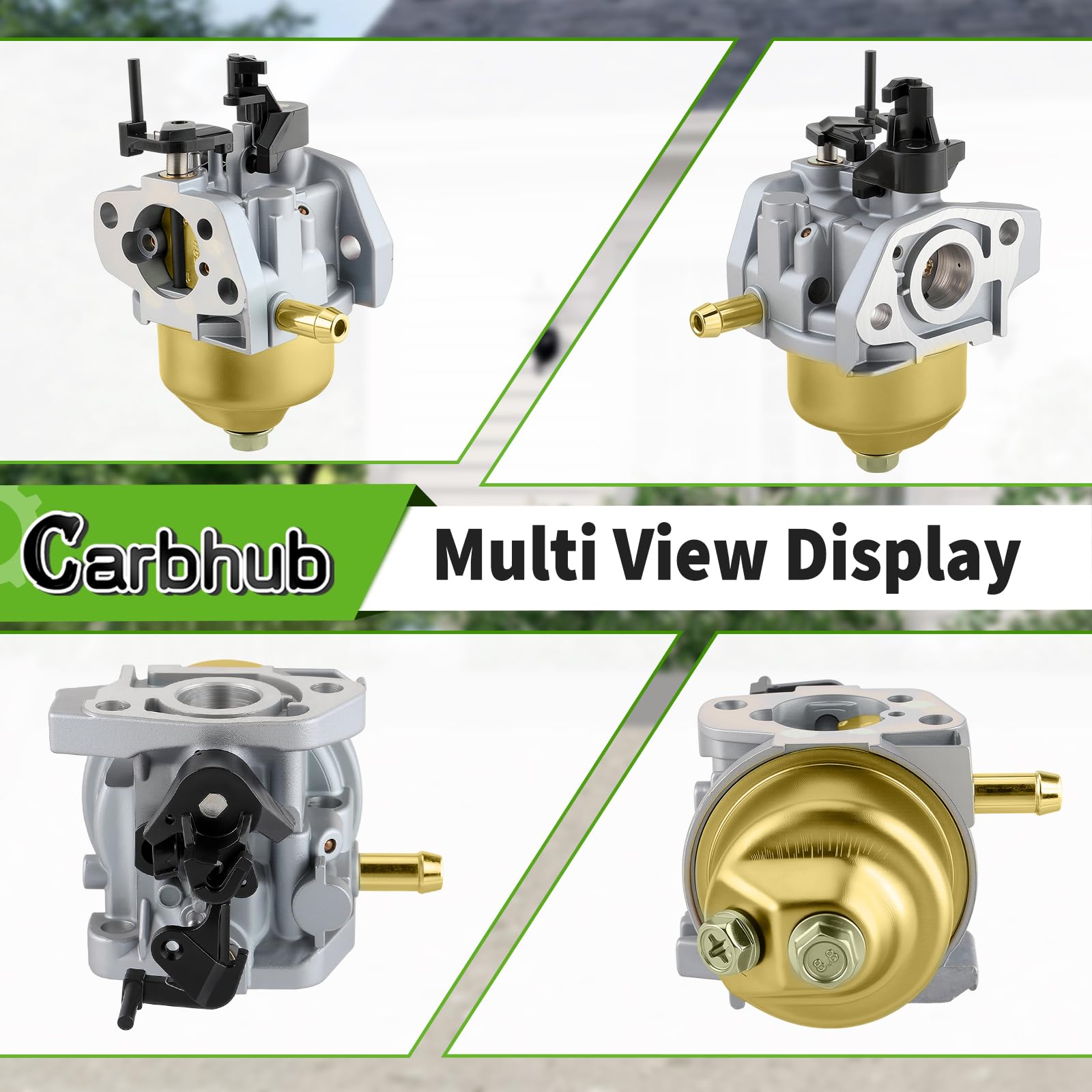 Carbhub HUAYI carburetor throttle valve closeup for smoother throttle response