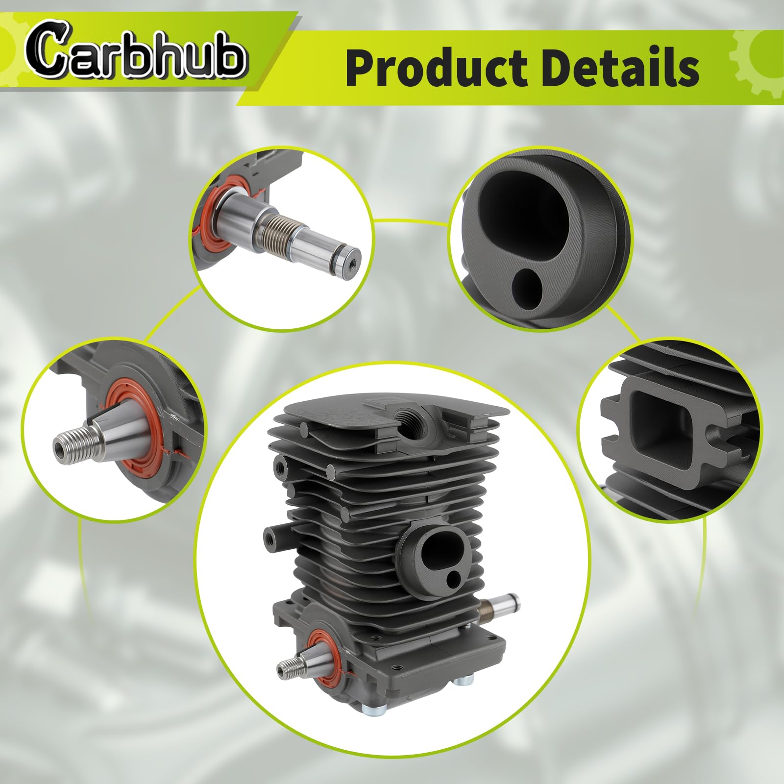 Carbhub complete kit components laid out for quick installation reference