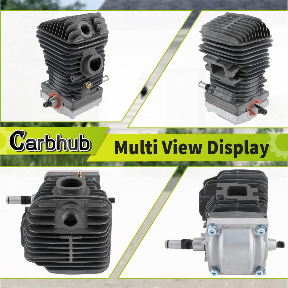Carbhub complete kit laid out showing all included parts for quick rebuild