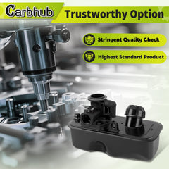 Carbhub two primer bulbs and gasket laid out, ready to replace worn components